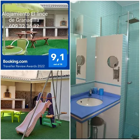 Casa El Lince De Granadilla At-cc-00296, Norte Provincia Caceres, Wifi, Parque Infantil, Hidromasaje, Garaje, Lavavajillas 萨尔萨德格拉纳迪利亚