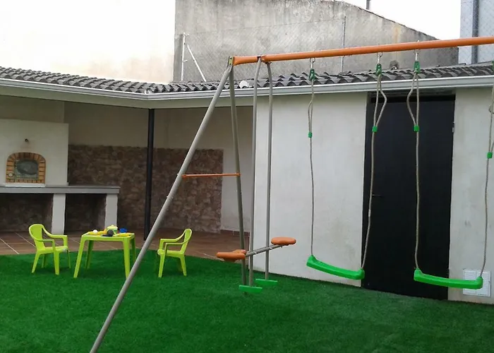 Casa El Lince De Granadilla At-cc-00296, Norte Provincia Caceres, Wifi, Parque Infantil, Hidromasaje, Garaje, Lavavajillas Дом отдыха Сарса-де-Гранадилья